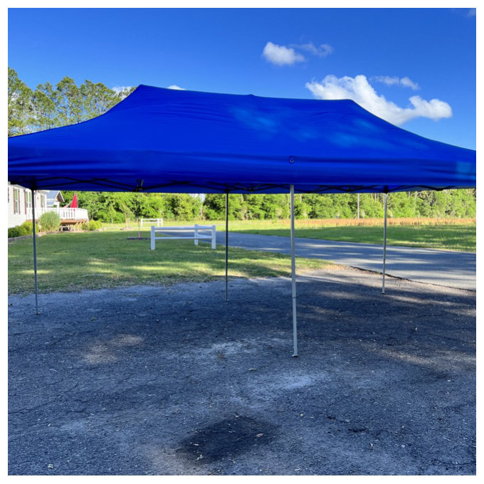 Zenova 20 Ft. W x 10 Ft. D Steel Pop-Up Canopy & Reviews | Wayfair